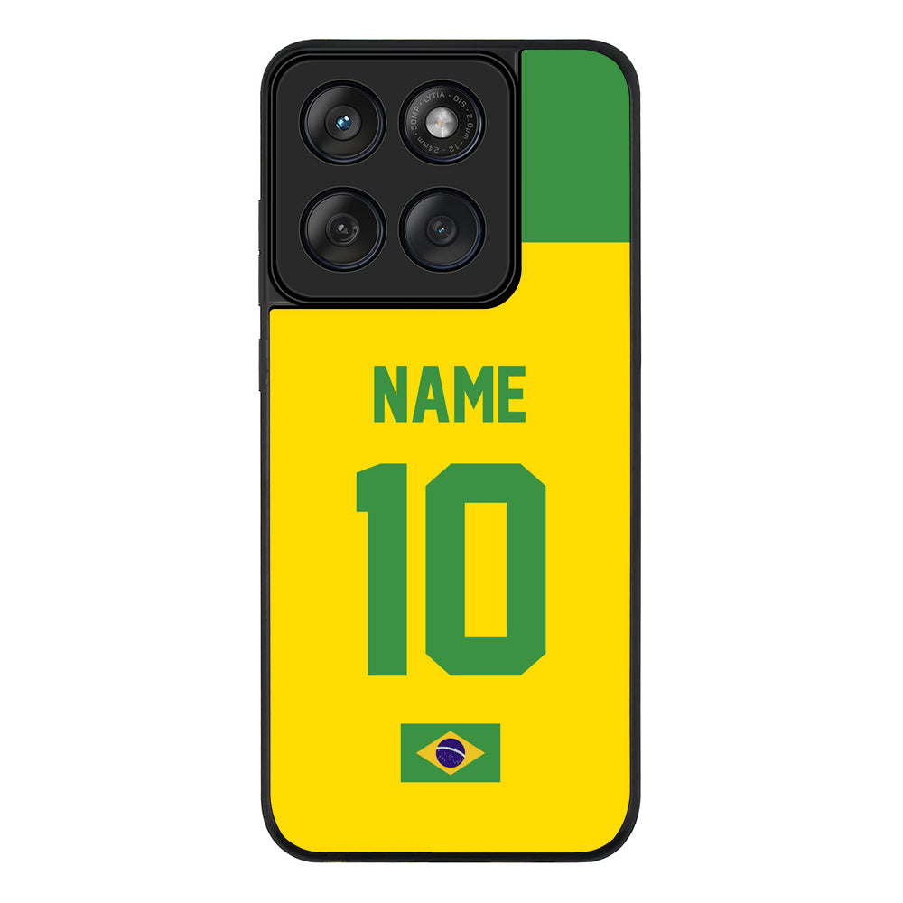 Personalized Football Jersey Phone Case Custom Name & Number - Motorola