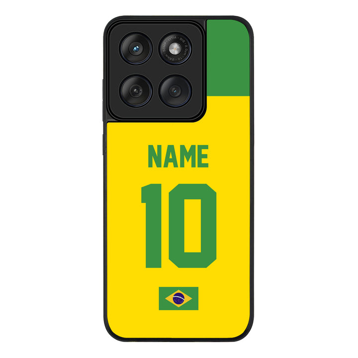Personalized Football Jersey Phone Case Custom Name & Number - Motorola