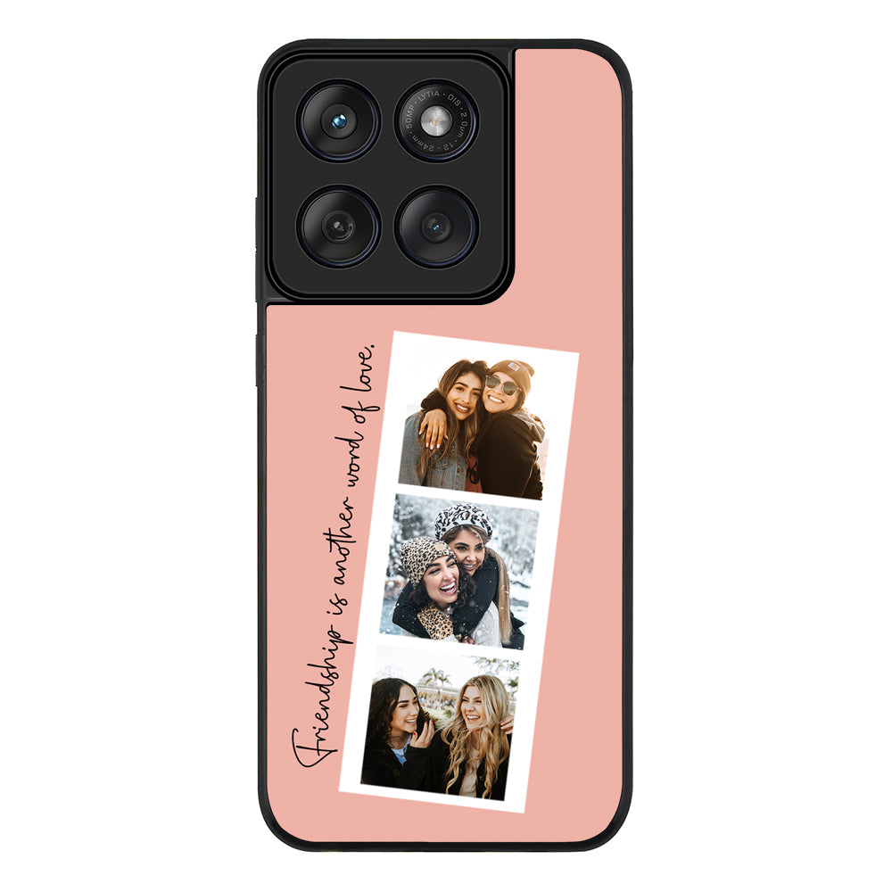 Custom Photo Strip Polaroid Style, Phone Case - Motorola