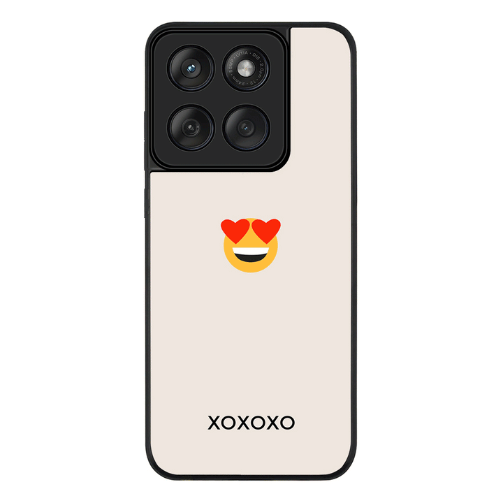 Custom Text Emojis Emoticons, Phone Case - Motorola