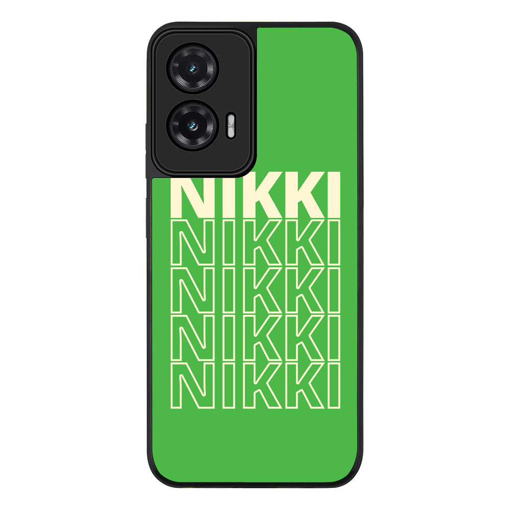 Repeated Monogram Phone Case - Motorola