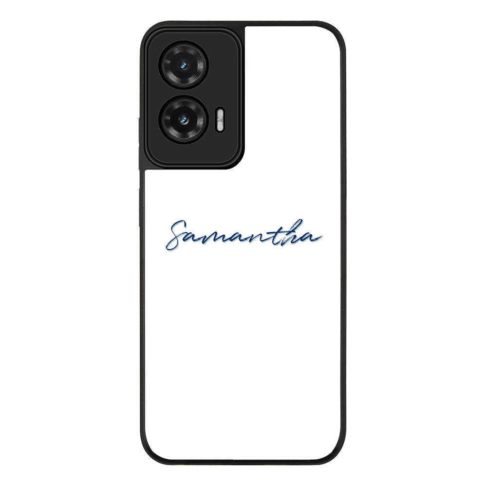 Custom Text, My Name Phone Case - Motorola