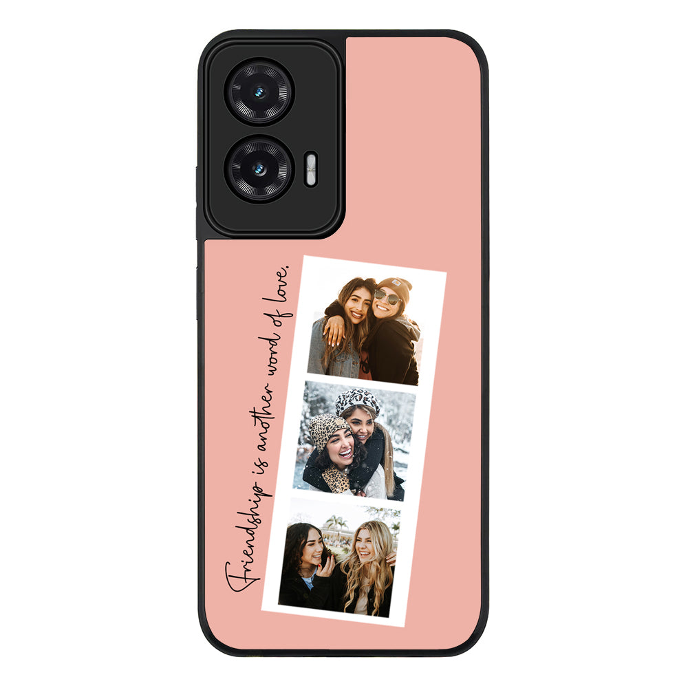 Custom Photo Strip Polaroid Style, Phone Case - Motorola