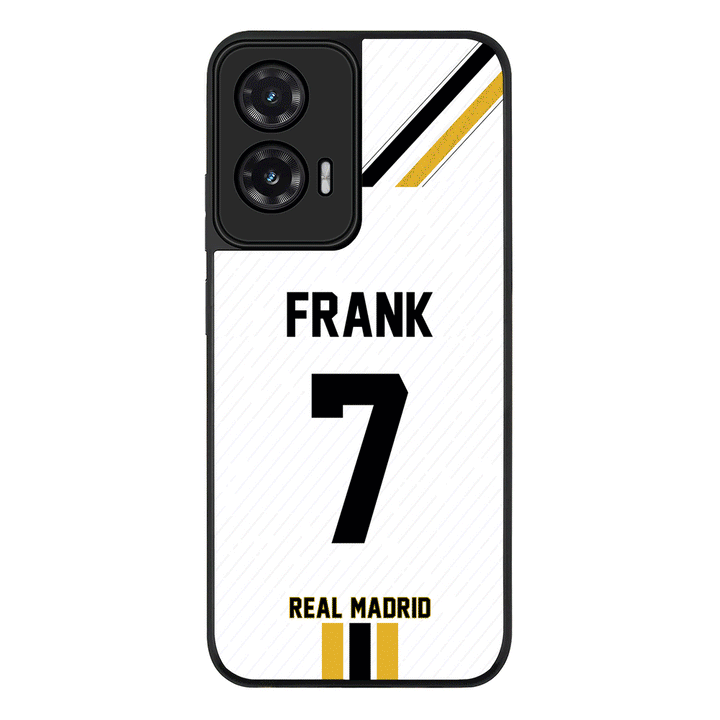 Personalized Football Clubs Jersey Phone Case Custom Name & Number - Motorola