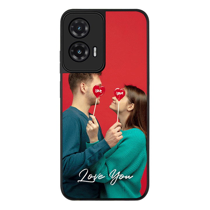 Custom Photo Valentine, Phone Case - Motorola
