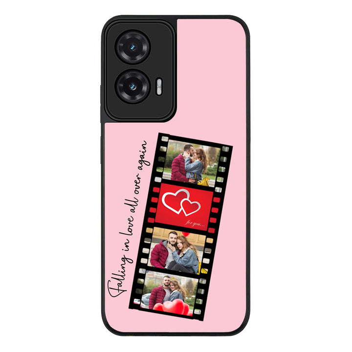 Custom Valentine Photo Film Strips, Phone Case - Motorola
