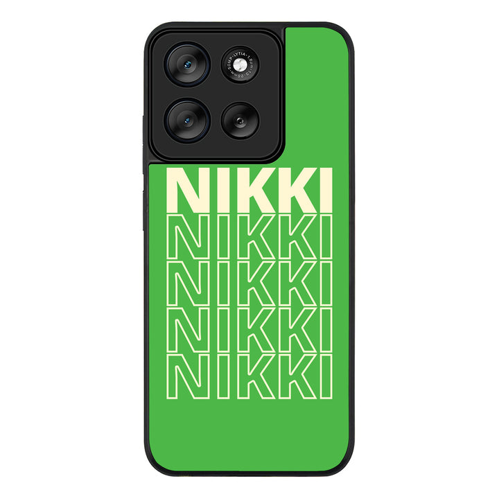 Repeated Monogram Phone Case - Motorola