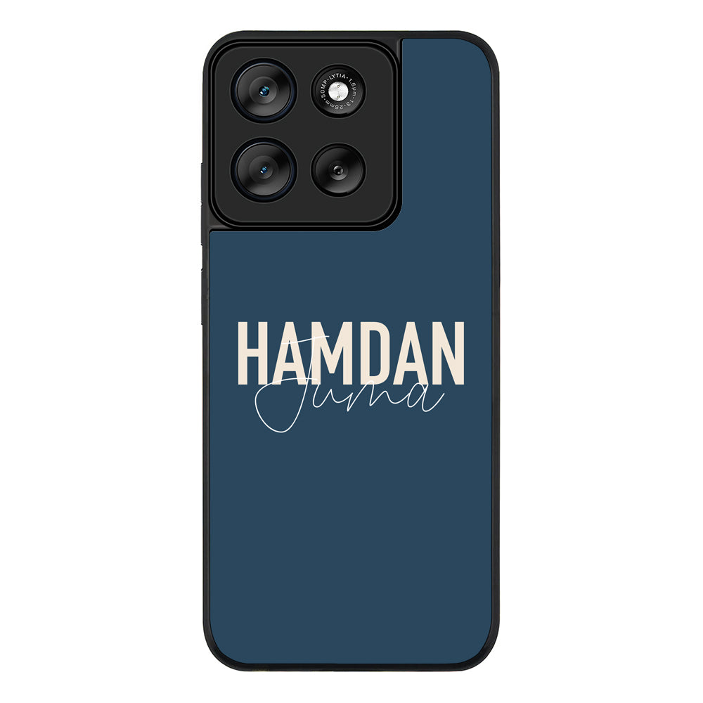 Personalized Name Horizontal, Phone Case - Motorola