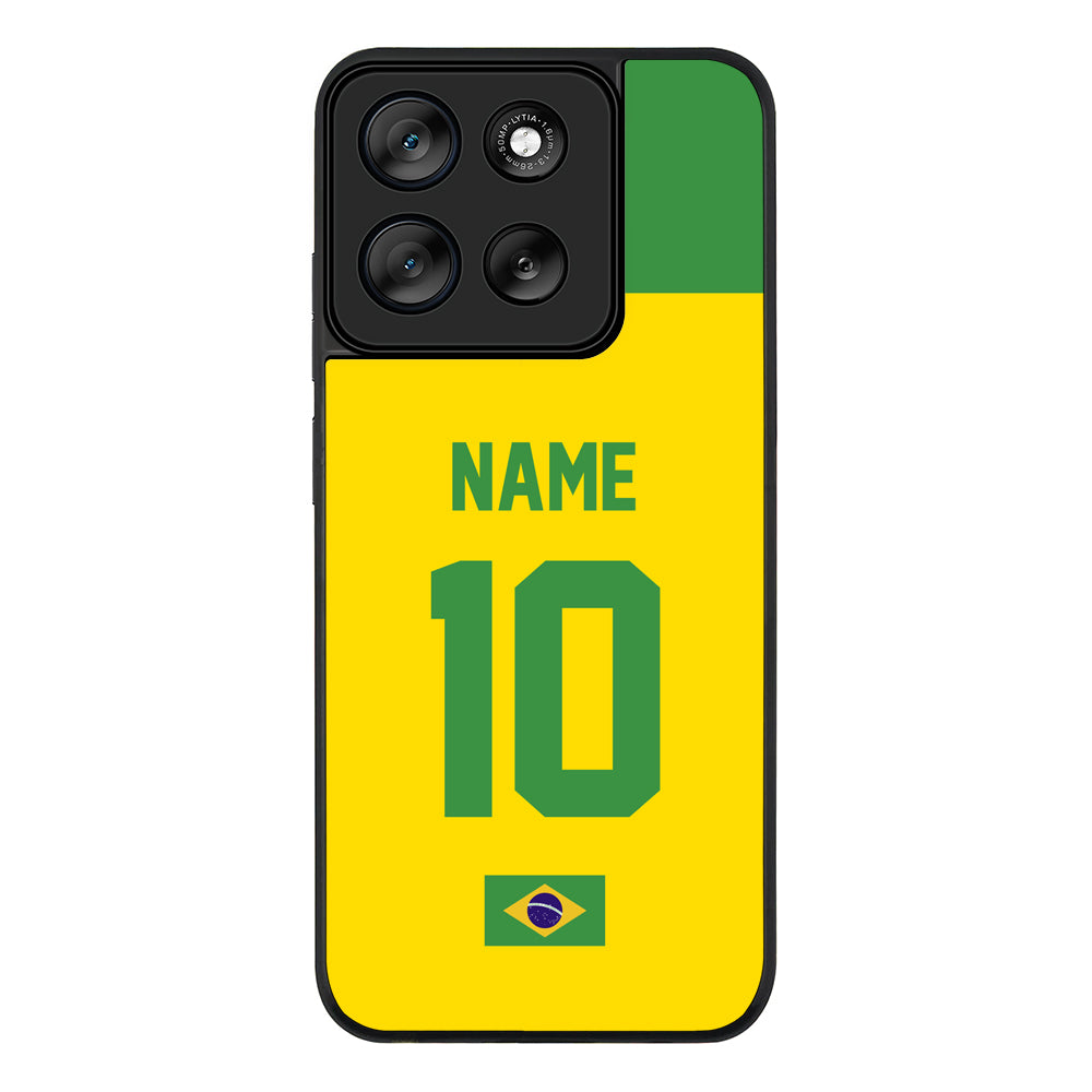 Personalized Football Jersey Phone Case Custom Name & Number - Motorola
