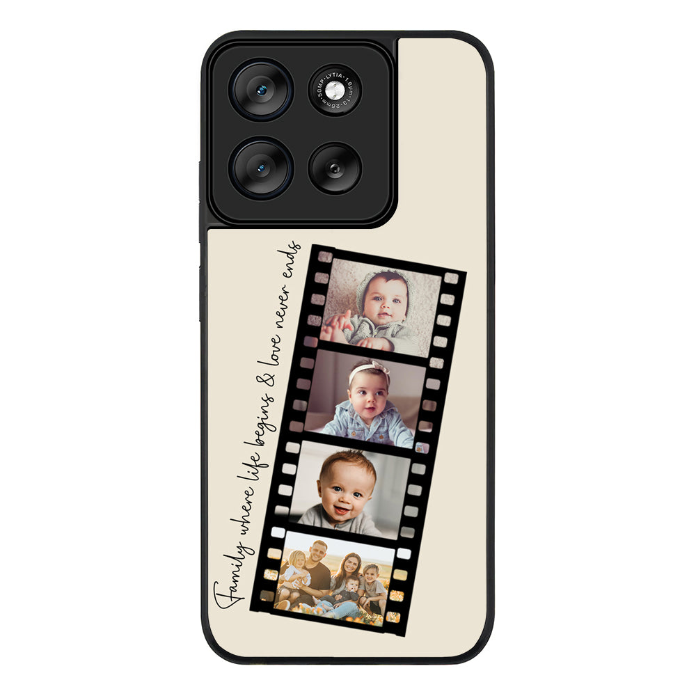 Custom Film Strips Personalised Movie Strip, Phone Case - Motorola
