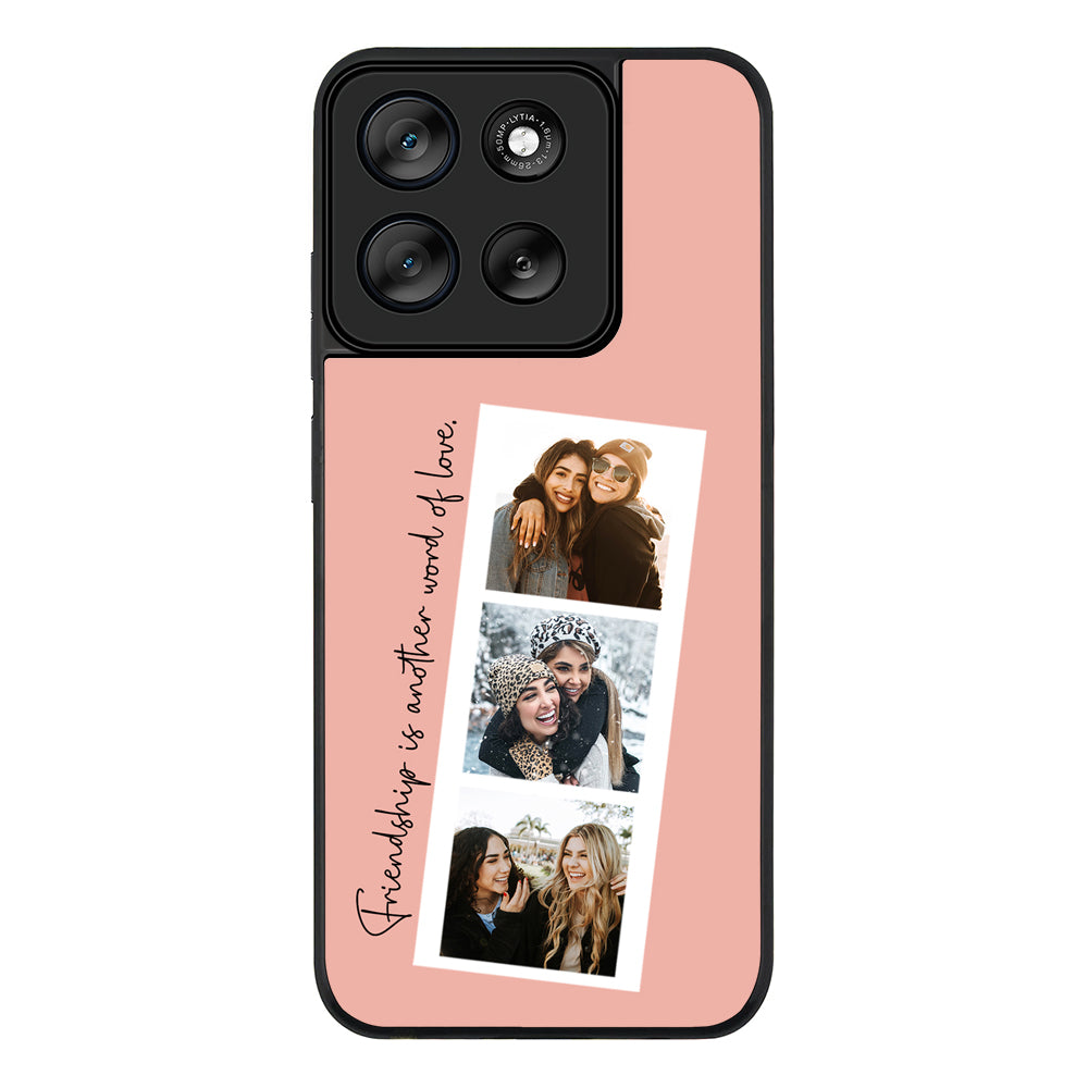 Custom Photo Strip Polaroid Style, Phone Case - Motorola