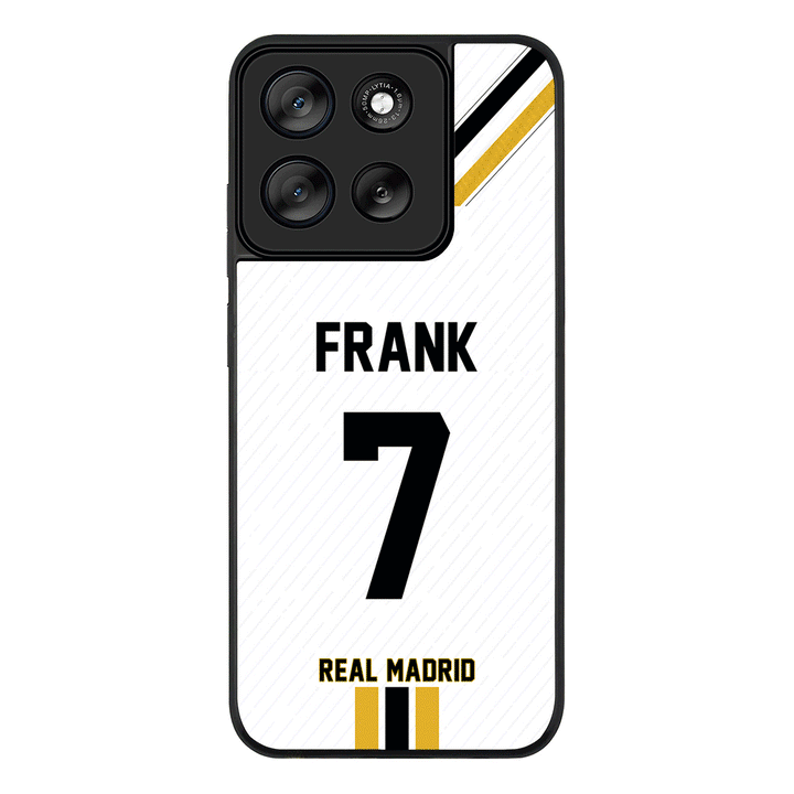 Personalized Football Clubs Jersey Phone Case Custom Name & Number - Motorola
