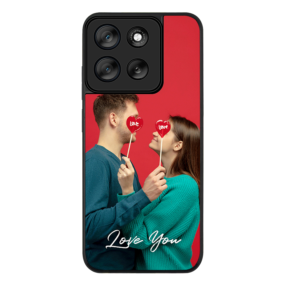 Custom Photo Valentine, Phone Case - Motorola
