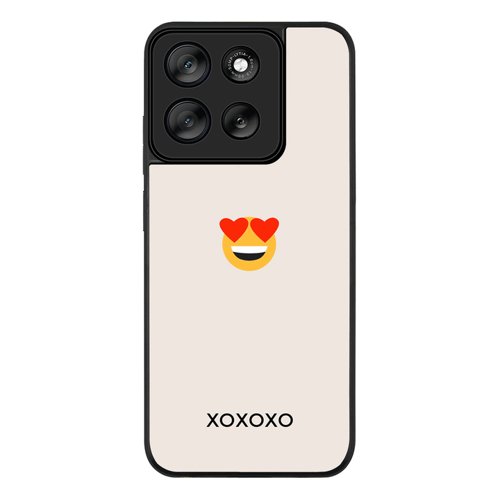 Custom Text Emojis Emoticons, Phone Case - Motorola