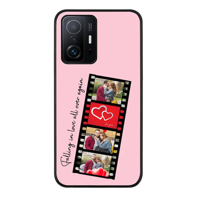 Xiaomi 11T Pro 5G / Rugged Black Phone Case Custom Valentine Photo Film Strips, Phone Case - Xiaomi - Stylizedd