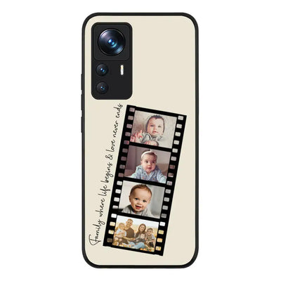 Xiaomi 12T / 12T Pro Rugged Black Custom Film Strips Personalised Movie Strip, Phone Case - Xiaomi - Stylizedd.com