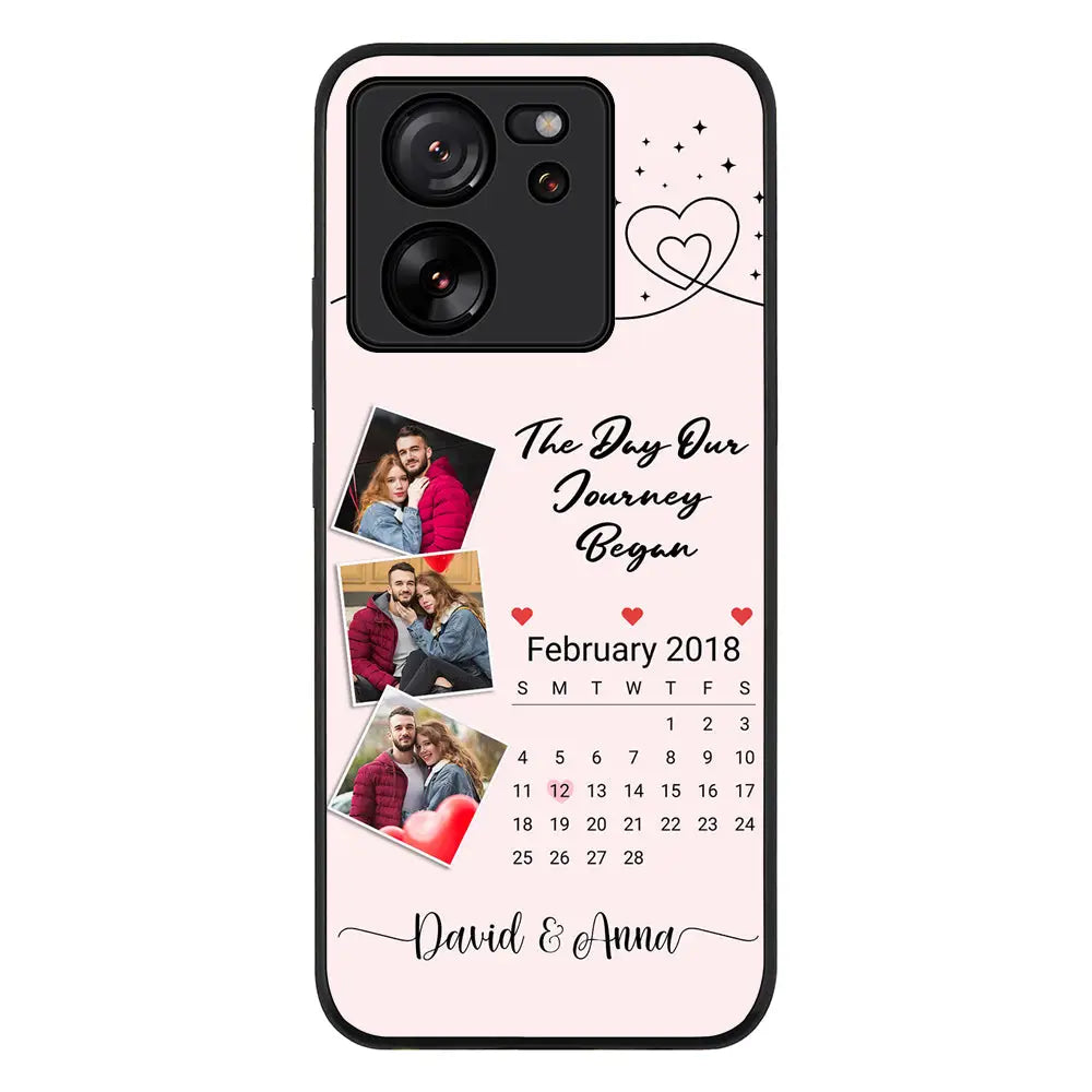 Xiaomi 13T / 13T Pro / Rugged Black Custom Photo Collage Calendar, Phone Case - Xiaomi  - Stylizedd.com