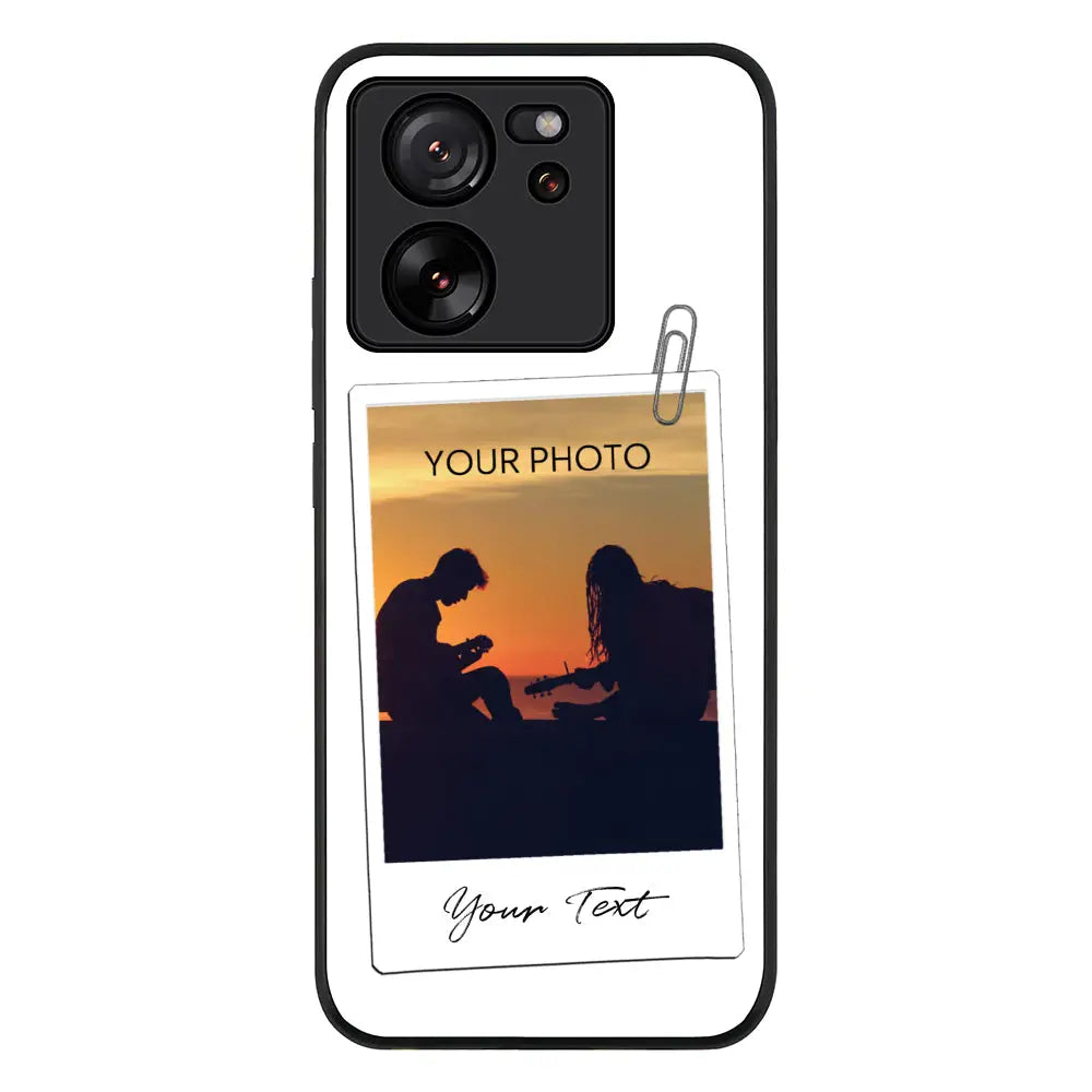 Polaroid Photo Phone Case - Xiaomi - 13T / Pro / Rugged Black - Android | Stylizedd
