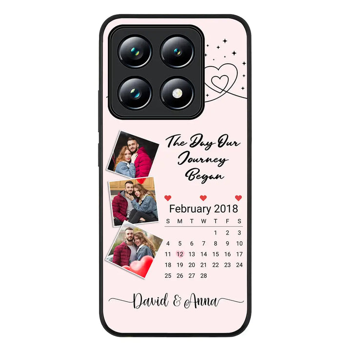 Xiaomi 14T Pro / Rugged Black Custom Photo Collage Calendar, Phone Case - Xiaomi  - Stylizedd.com
