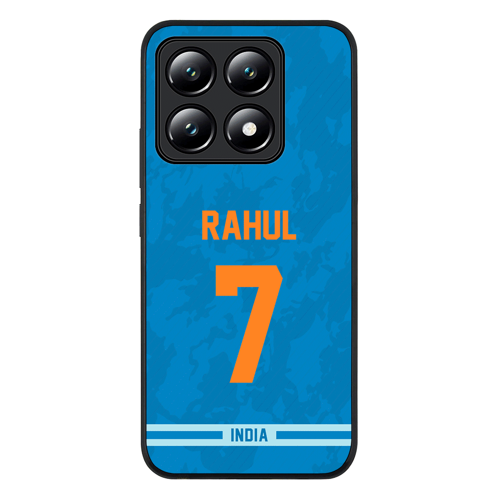 Personalized Cricket Jersey Phone Case Custom Name & Number - Xiaomi - 14T / Rugged Black
