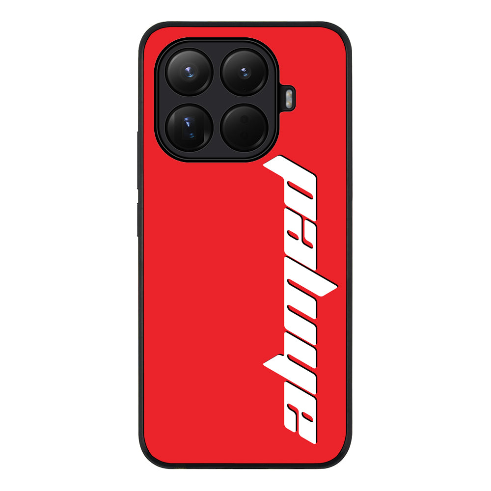 Custom Text, Vertical Name Phone Case - Xiaomi