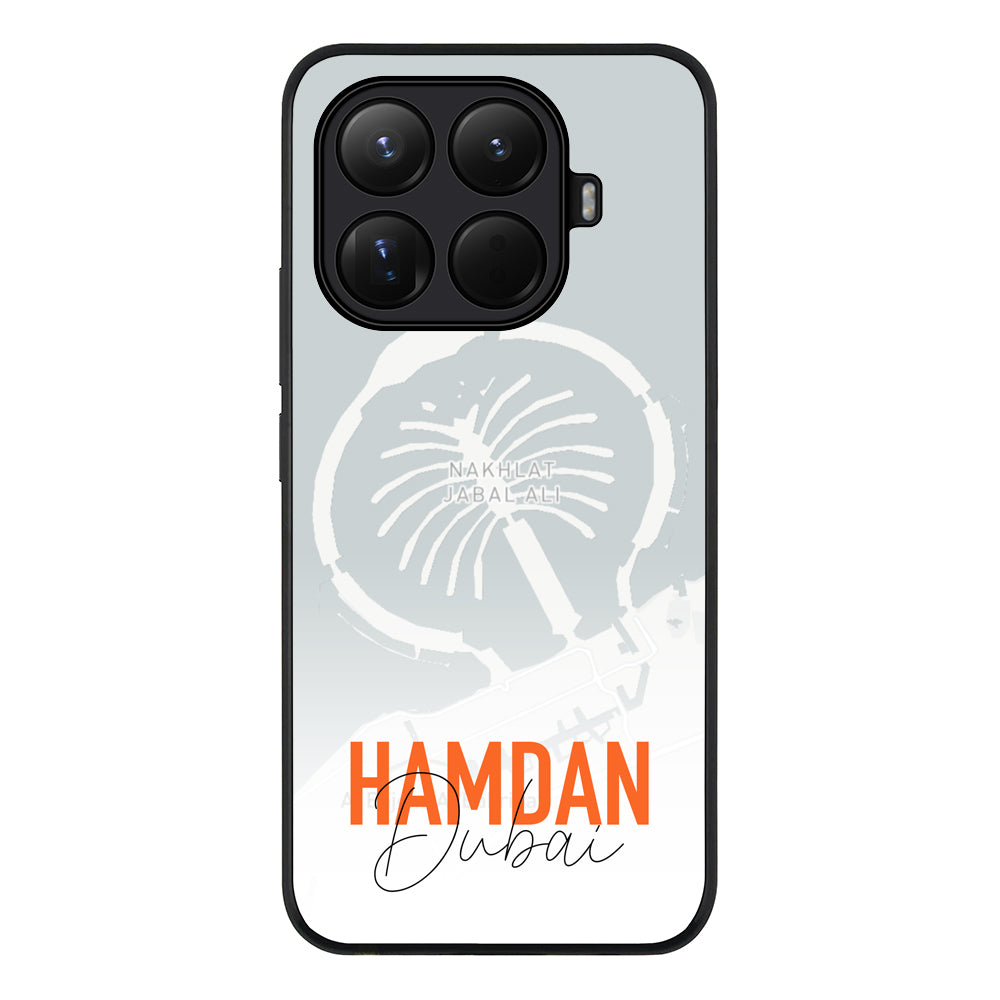 Personalized Location Map & Name, Phone Case - Xiaomi