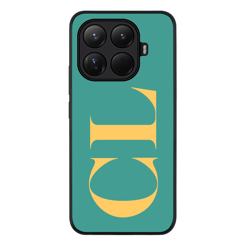 Personalized Monogram Large Initial 3D Shadow Text, Phone Case - Xiaomi