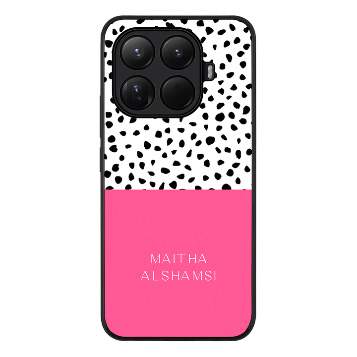 Personalized Text Colorful Spotted Dotted, Phone Case - Xiaomi