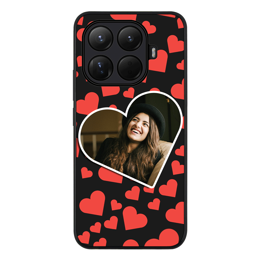 Custom Photo Heart shaped, Phone Case - Xiaomi