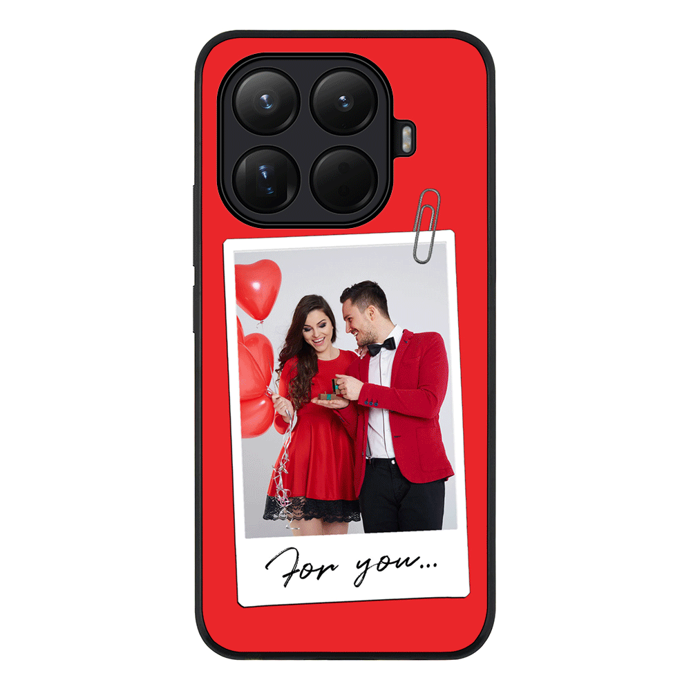 Personalized Polaroid Photo Valentine, Phone Case - Xiaomi