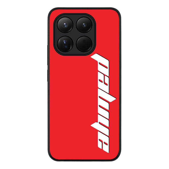 Custom Text, Vertical Name Phone Case - Xiaomi