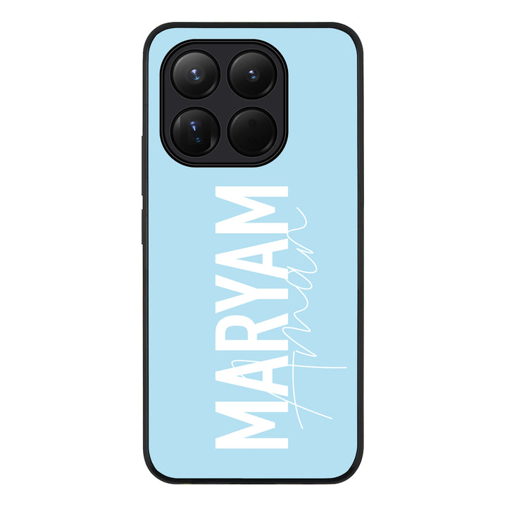 Personalized Name Vertical, Phone Case - Xiaomi