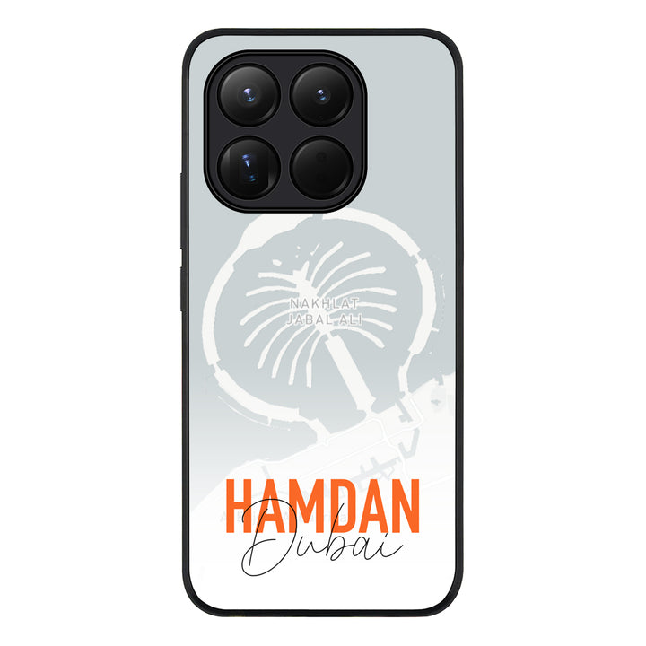 Personalized Location Map & Name, Phone Case - Xiaomi