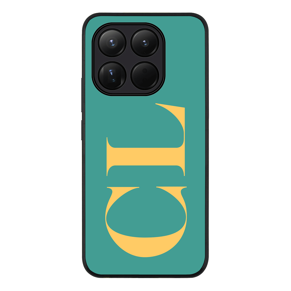 Personalized Monogram Large Initial 3D Shadow Text, Phone Case - Xiaomi