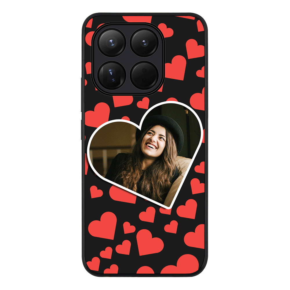 Custom Photo Heart shaped, Phone Case - Xiaomi