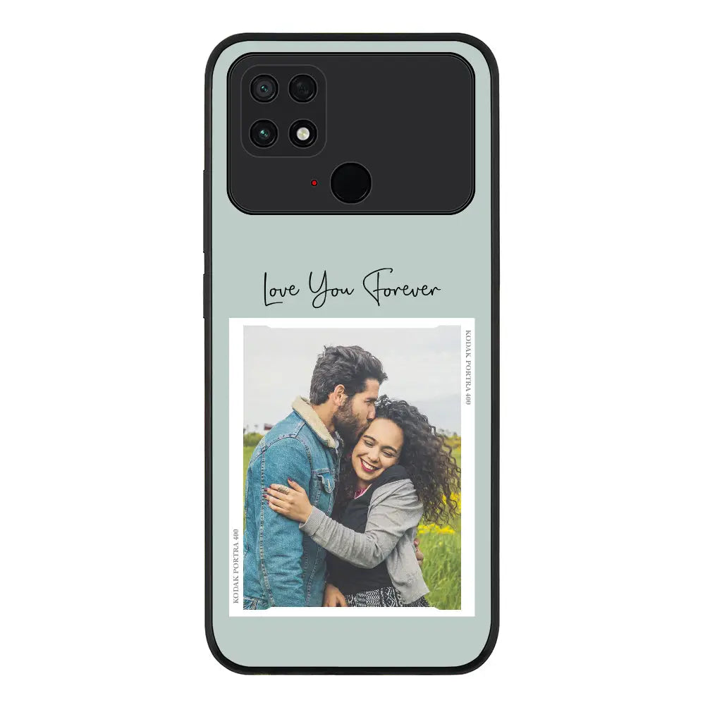 Custom Memory Photo Phone Case - Poco - C40 / Rugged Black - Stylizedd