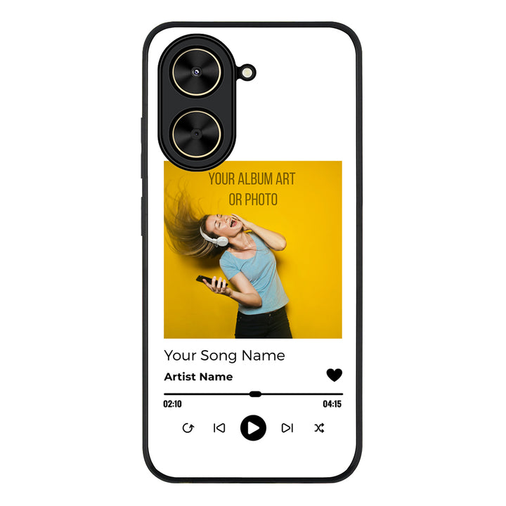 Redmi A5 4G / Rugged Black Custom Album Art Phone Case - Redmi - Stylizedd.com