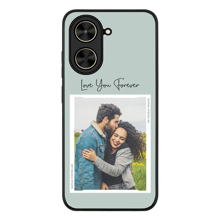 Custom Memory Photo Phone Case - Poco - C71 / Rugged Black - Stylizedd