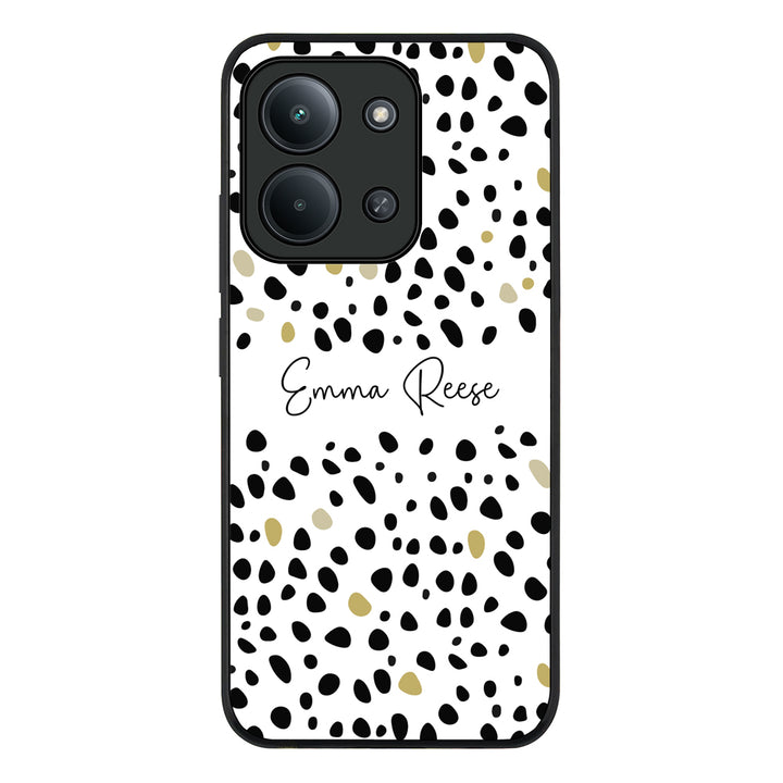 Pebble Multi Color Custom Text, My Name Phone Case - Poco