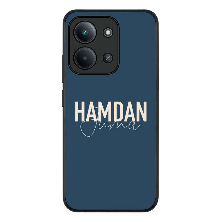 Personalized Name Horizontal, Phone Case - Poco