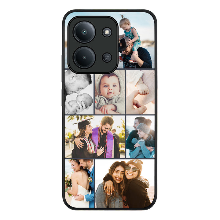 Personalised Photo Collage Grid Phone Case - Poco