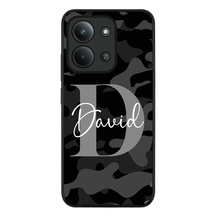 Personalized Name Camouflage Military Camo Phone Case - Poco