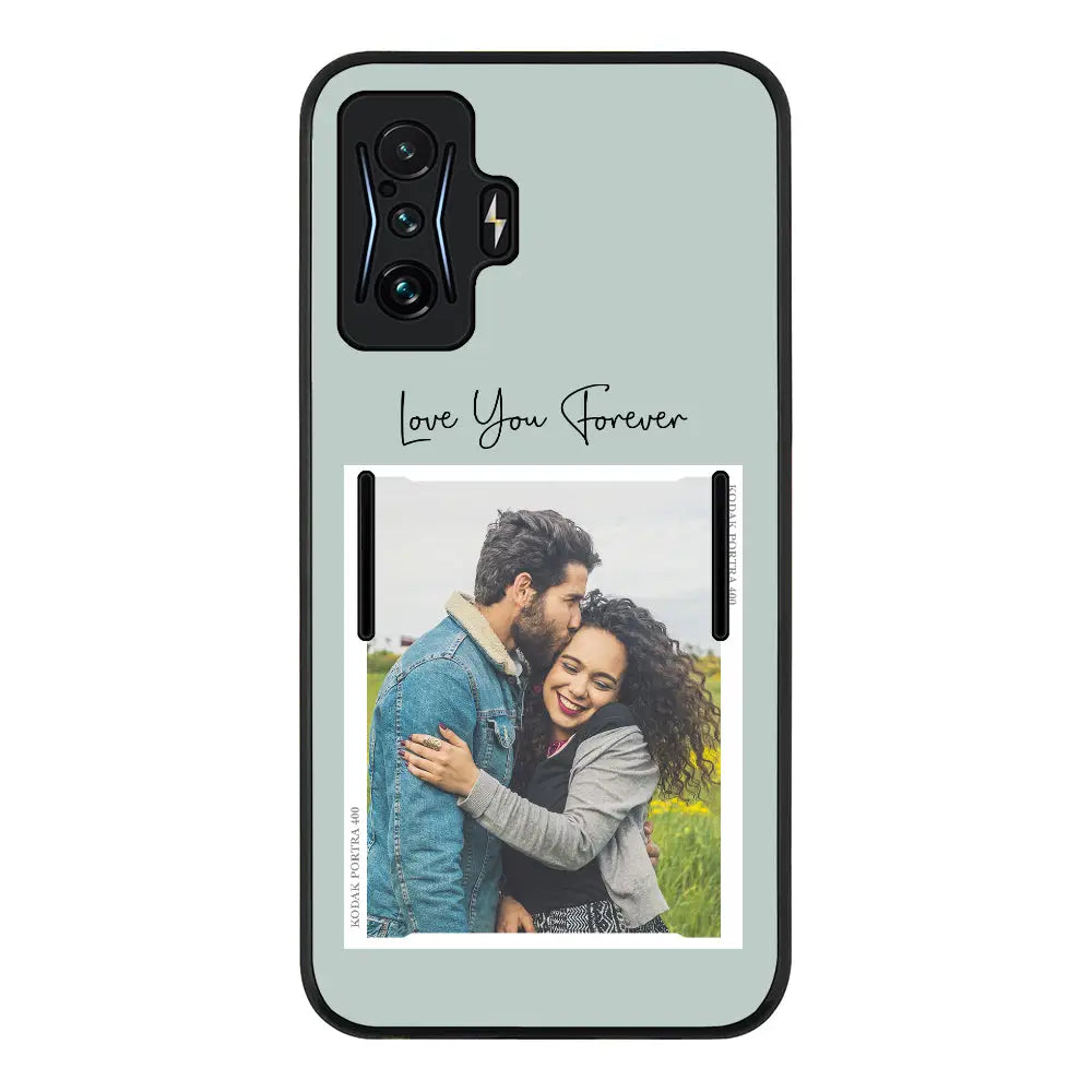 Poco F4 GT 5G / Rugged Black Phone Case Custom Memory Photo, Phone Case - Poco - Stylizedd