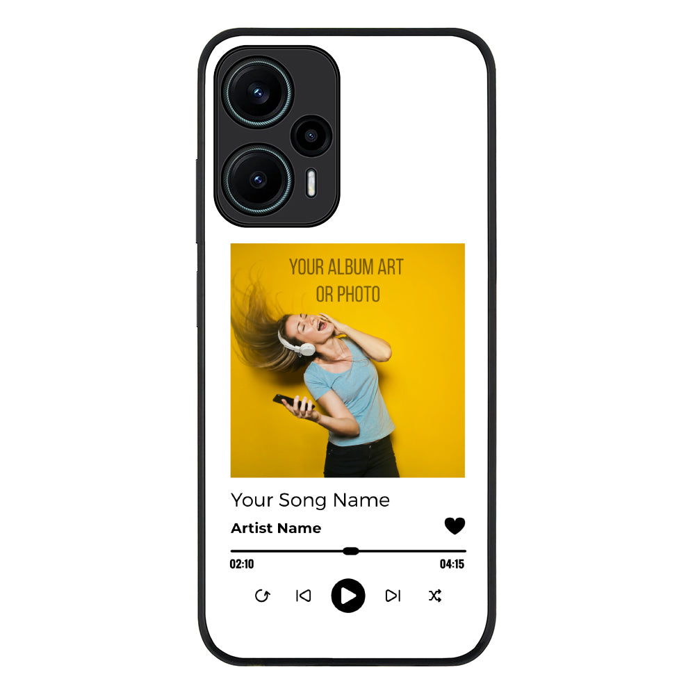 Redmi Note 12 Turbo 5G / Rugged Black Custom Album Art Phone Case - Redmi - Stylizedd.com