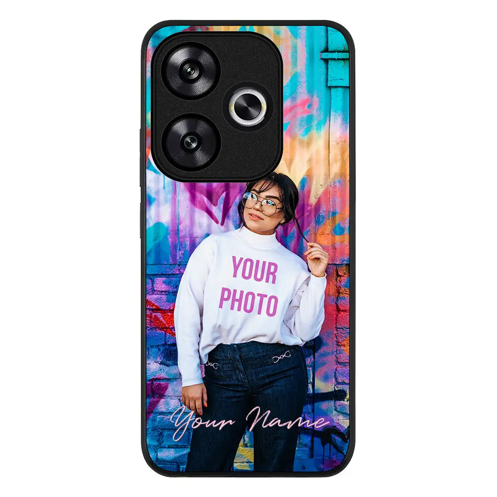 Custom Photo My Style Phone Case - Poco - F6 / Rugged Black - Android | Stylizedd