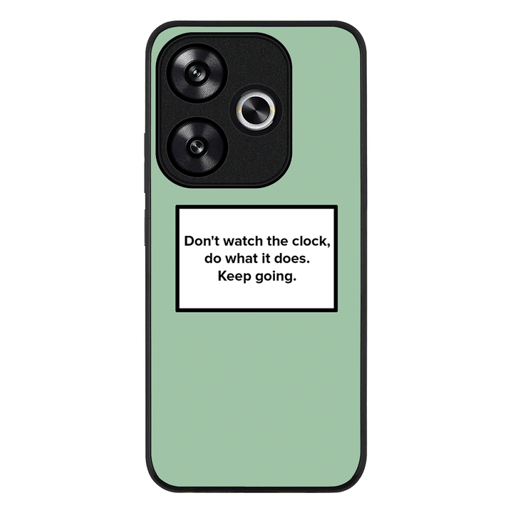 Redmi Turbo 3 / Rugged Black Custom Quote Text Box, Phone case - Redmi - Stylizedd.com