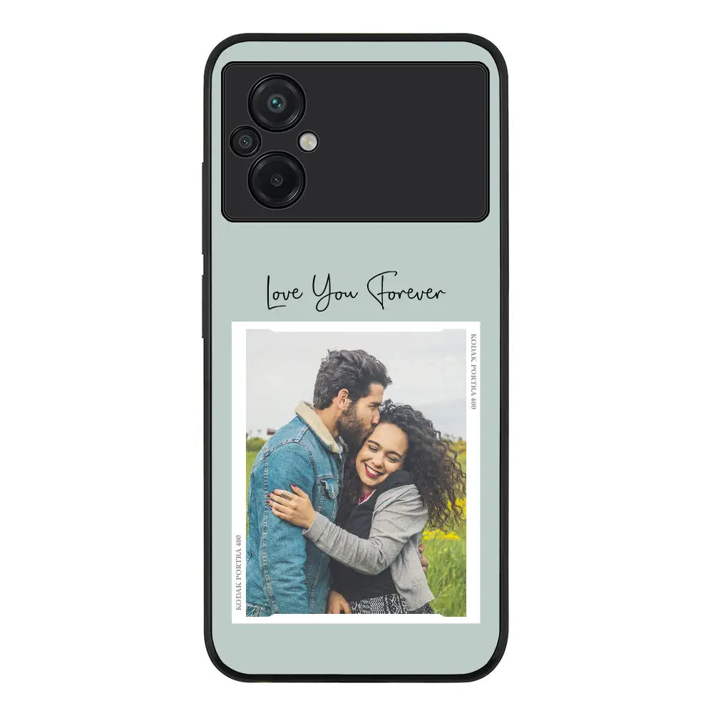 Custom Memory Photo Phone Case - Poco - M5 / Rugged Black - Stylizedd
