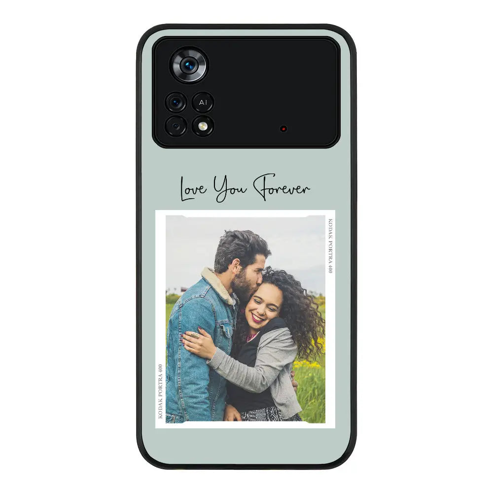 Poco X4 Pro / Rugged Black Phone Case Custom Memory Photo, Phone Case - Poco - Stylizedd