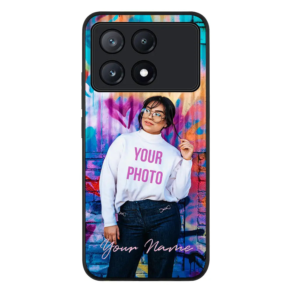 Custom Photo My Style Phone Case - Poco - X6 Pro / Rugged Black - Android | Stylizedd