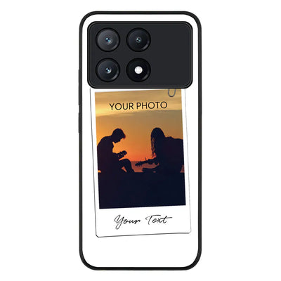 Polaroid Photo Phone Case - Poco - X6 Pro / Rugged Black - Android | Stylizedd